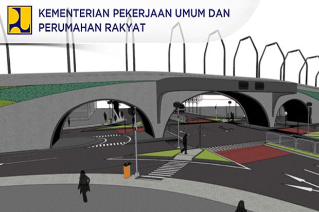 Bandung Proyek Percontohan Jembatan Layang Baja Bergelombang