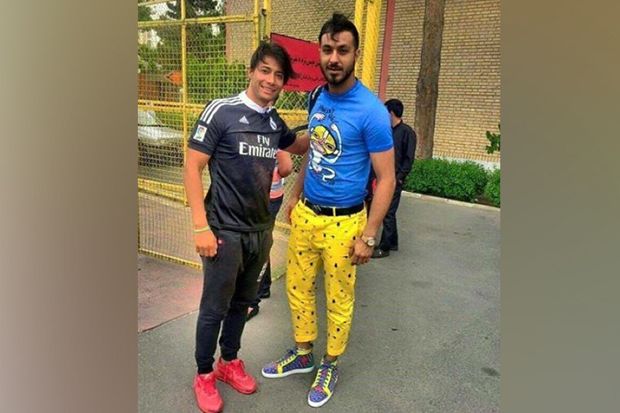 Pesepak Bola Iran Dihukum Berat karena Pakai Celana SpongeBob