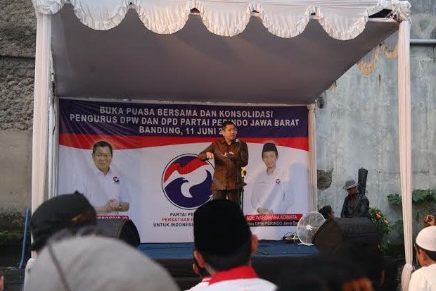 HT: Kader Perindo Harus Militan Bangun Jawa Barat