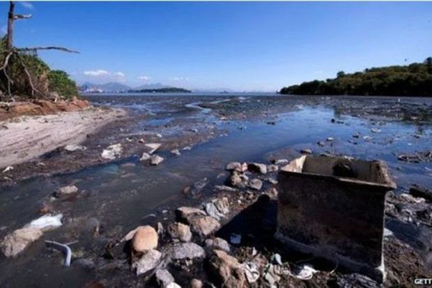 Pantai di Brasil Tercemar Banyak Bakteri