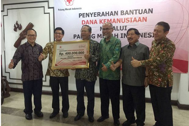 Aksi Sosial Toyota Indonesia Berikan Donasi pada PMI