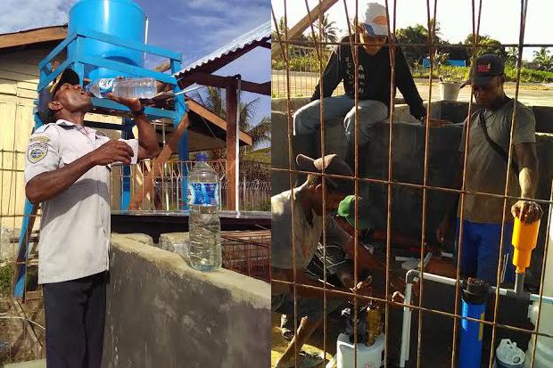 Akhirnya Warga Papua Barat Bisa Minum Air Bersih, Ini Arsiteknya