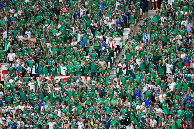 Lagi, Fans Irlandia Utara Meninggal di Prancis