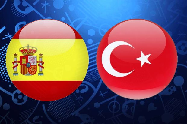 Susunan Pemain Spanyol vs Turki