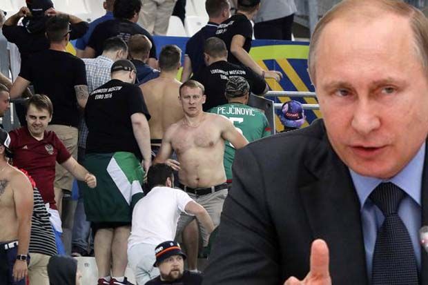 Petinggi Ultras Rusia Dipenjara, Vladimir Putin Buka Suara