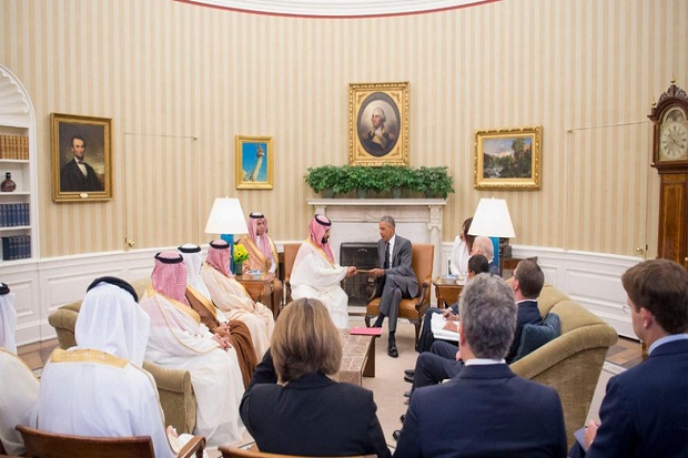 Sambut Putra Raja Salman, Obama Puji Peran Saudi Lawan ISIS