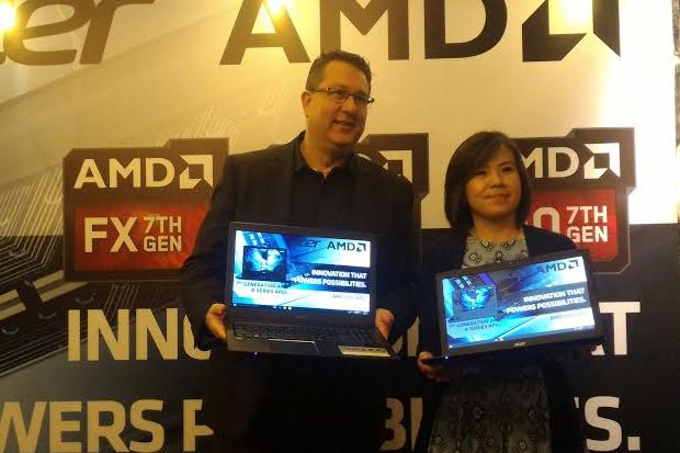 Acer Benamkan Prosesor AMD Generasi Ke-7 di Aspire E5-553G