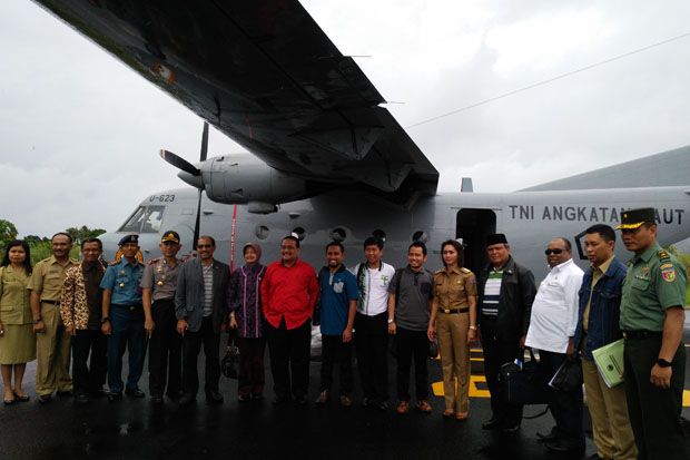 Angkut Komite I DPD-RI ke Talaud, Pesawat TNI AL Nyaris Jatuh