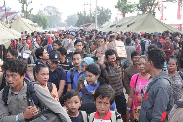 1.446 Pemudik Tinggalkan Sampit Menuju Semarang