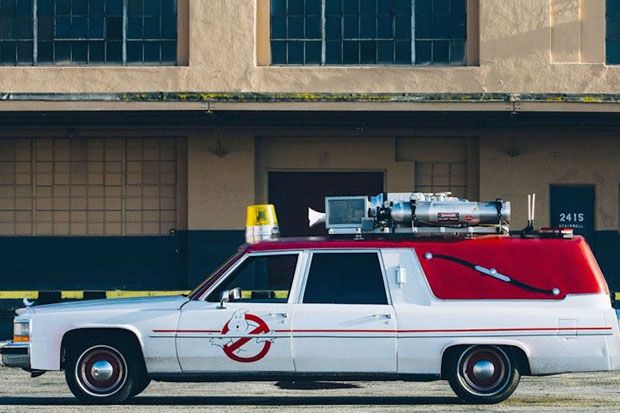 Mobil Pemburu Hantu Ghostbusters Jadi Taksi Online di Amerika