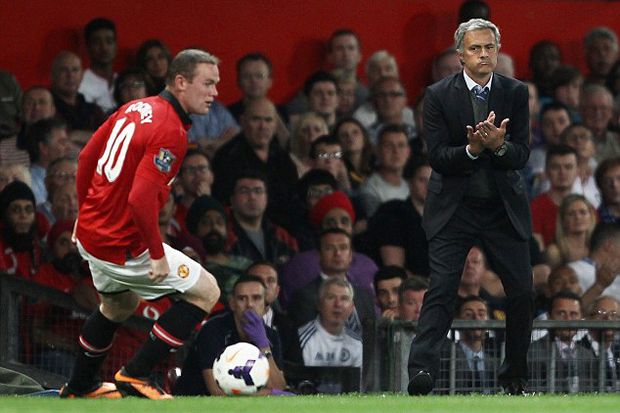 Jose Mourinho Ogah Mainkan Rooney Jadi Gelandang