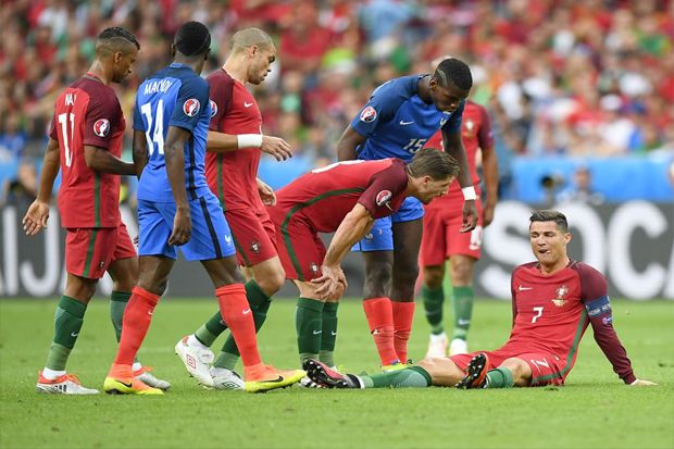 Babak I: Ronaldo Cedera, Portugal Tahan Imbang Prancis