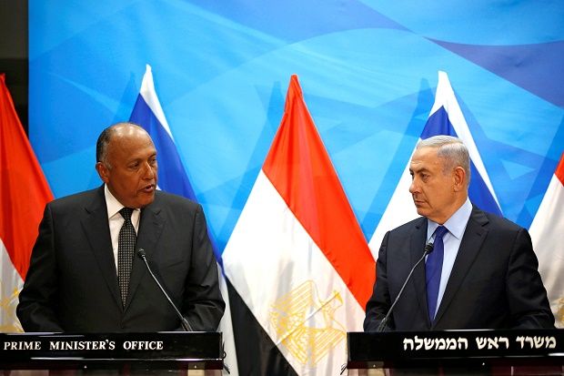 Langka, Menlu Mesir Sambangi Israel