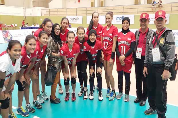 Tim Voli Putri Indonesia Sukses Kalahkan Filipina