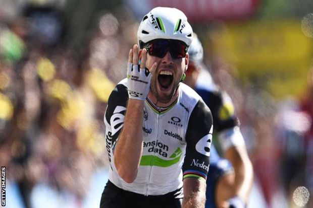 Mark Cavendish Rajai Etape Ke-14 Tour de France