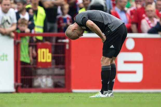 Cedera Bikin Robben Absen di Piala Super Jerman 2016/2017