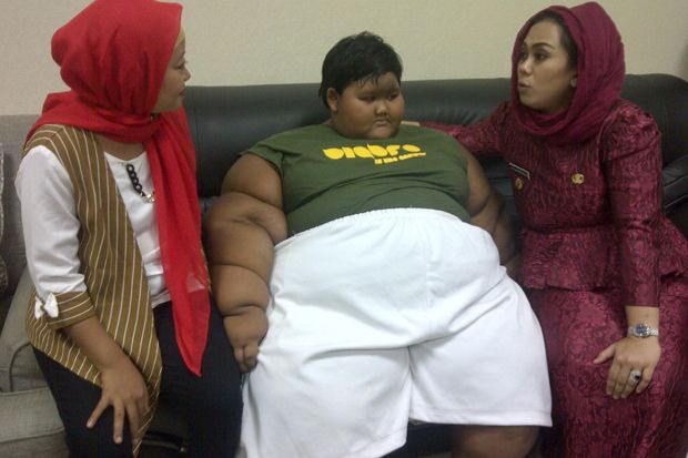 Tekad Arya si Bocah Obesitas Turunkan Berat Badan