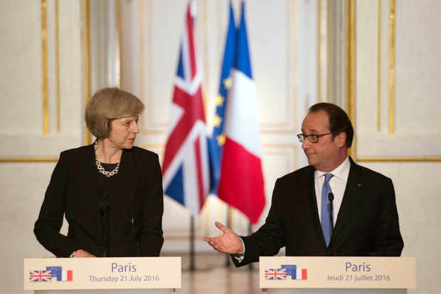 Hollande kepada May: Negosiasi Brexit Lebih Cepat Lebih Baik