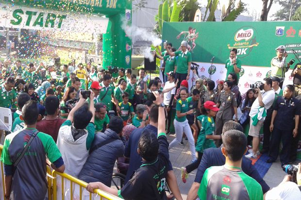 Habis Olahraga, Djarot Bilang Masyarakat DKI Jakarta Jangan Sakit