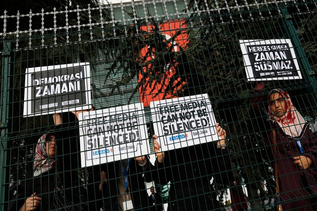 Lagi, Turki Perintahkan Puluhan Wartawan Ditahan
