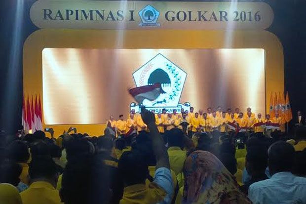 Rapimnas Golkar Resmi Dukung Jokowi untuk Pilpres 2019