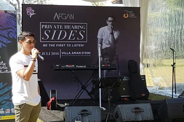 Afgan Gelar Private Hearing Album Terbarunya Bersama Penggemar
