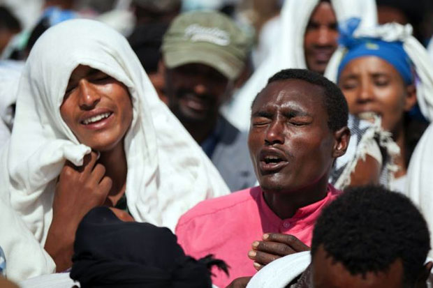 Pengungsi Ethiopia Tewas Terbakar di Luar Kantor UNHCR