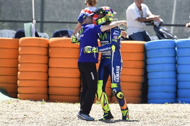 Rasa Penasaran Rossi kepada Luca Cadalora Terbayar Lunas