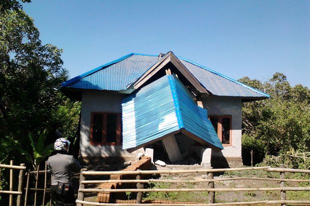 Gempa Bumi Guncang Dompu, 147 Rumah Rusak