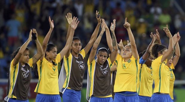 Timnas Brasil Petik Kemenangan Perdana di Olimpiade 2016