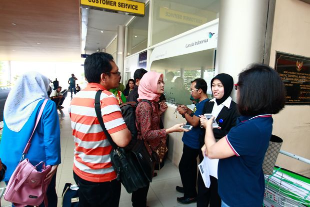 Dua Penerbangan Garuda Rute Malang-Jakarta Dialihkan