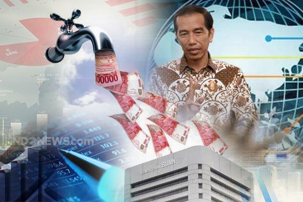 Jokowi Tepis Tudingan Holding BUMN Bentuk Privatisasi