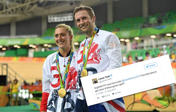Pasangan Emas Umbar Kemesraan di Olimpiade