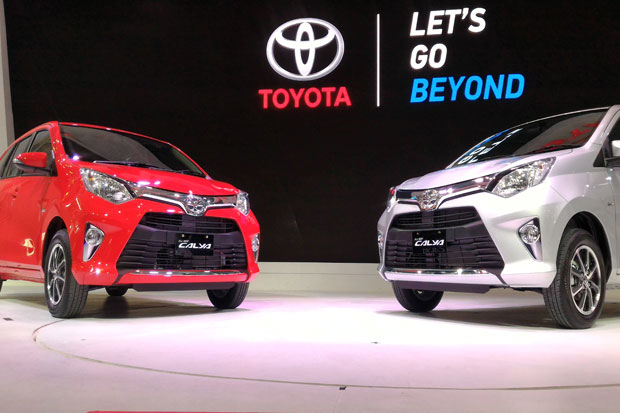 Mobil Murah Toyota Calya Ditempel Peranti Pintar