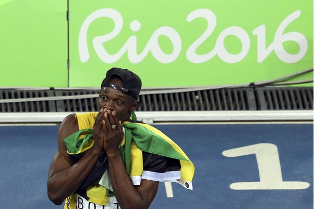 Usain Bolt Rebut Medali Emas Kesembilan
