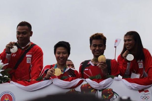 Ini Kata Tontowi Ahmad Bawa Medali Emas ke Indonesia