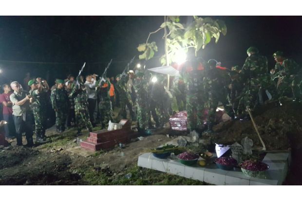 Naik Pangkat Jadi Praka, Anggota TNI Tewas di Hutan Angker Dimakamkan