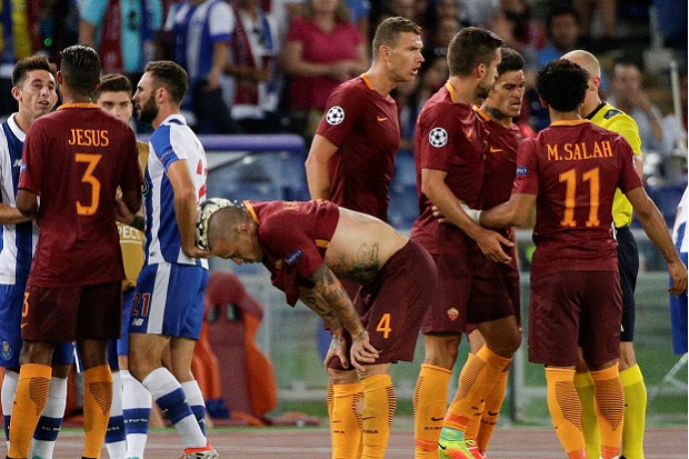 Permalukan Sembilan Pemain Roma, Porto Lolos ke Fase Grup Liga Champions