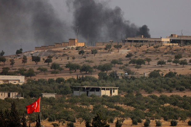 Suriah Sebut Serangan Tank Turki di Jarablus sebagai Agresi