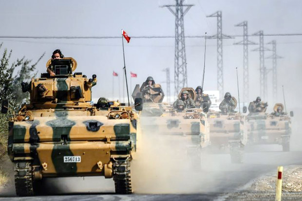 Turki Kirim Tank Tambahan ke Suriah