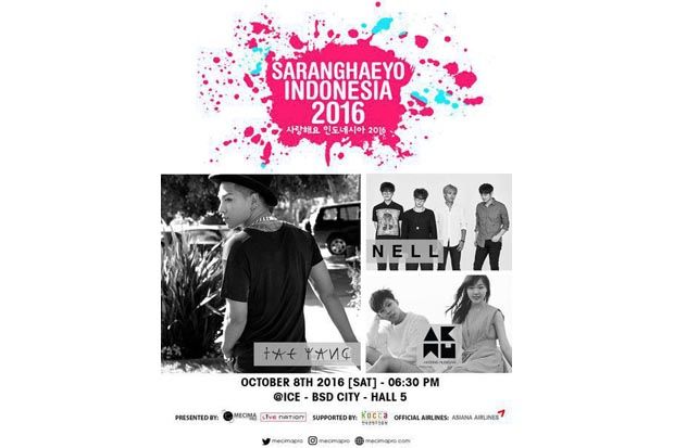 Daftar Harga Tiket Konser Saranghaeyo Indonesia