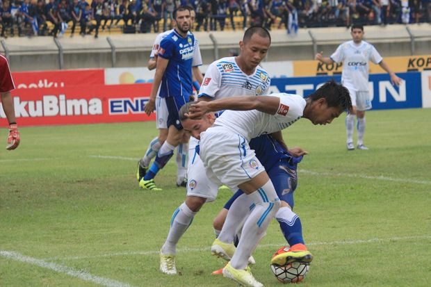 Arema Bersyukur Bisa Curi Poin dari Markas Persib