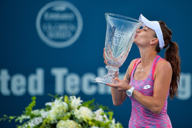 Agnieszka Radwanska Juara Connecticut Terbuka 2016