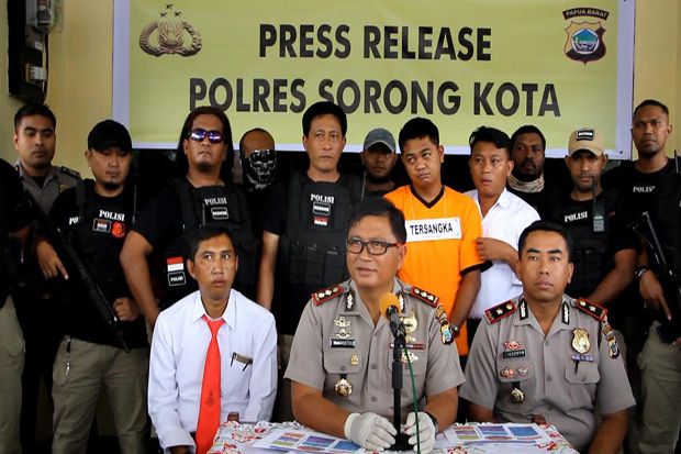 Polisi Bongkar Sindikat Narkoba di Kota Sorong