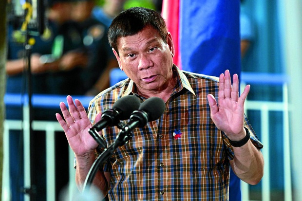 Duterte Klaim Komentar Perang Filipina dengan China Hanya Bercanda