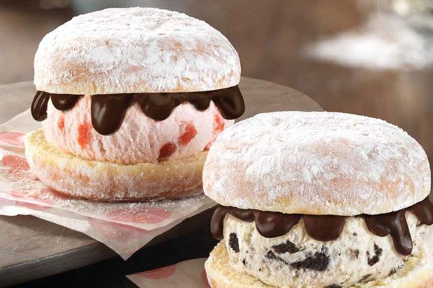 Baskin-Robbins Sajikan Menu Baru Donut Ice Cream Sandwich