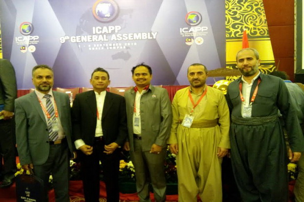 Konferensi Internasional Parpol Asia ke-9 Dibuka dengan Pukul Gong