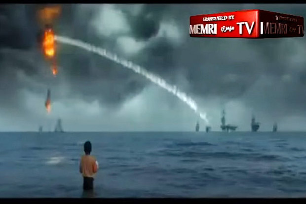 Rilis Video Propaganda, Iran Hancurkan Armada AL AS