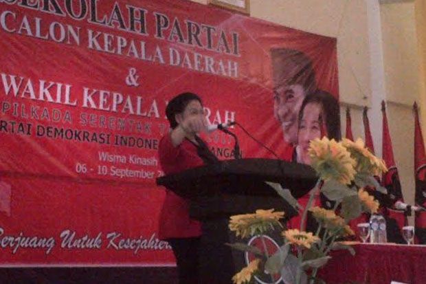 Sekolah Partai PDIP, Megawati Ingatkan Kepala Daerah Tidak Korupsi