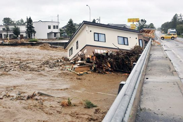 Korut Sebut Banjir Rusak Puluhan Ribu Bangunan